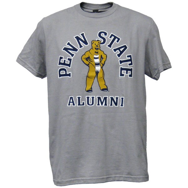 oxford short sleeve t-shirt with Penn State Alumni and Nittany Lion Mascot